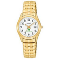 Pulsar Women's Traditional Collection Gold-tone Expansion Bracelet Watch